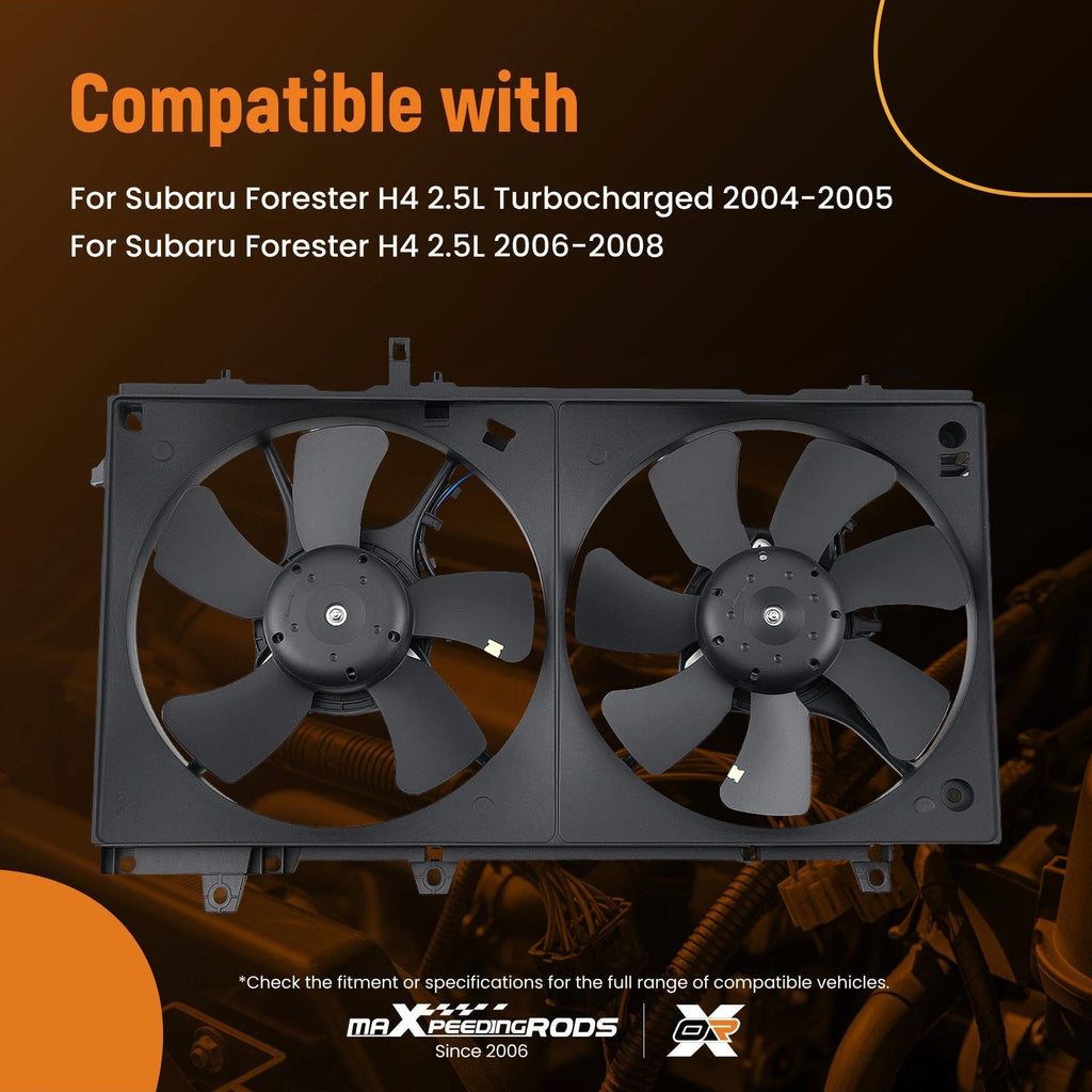 Radiator Cooling Fan Assembly for Subaru Forester H4 2.5L (2004–2008) 45122SA000
