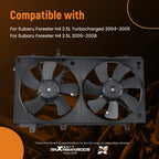 Radiator Cooling Fan Assembly for Subaru Forester H4 2.5L (2004–2008) 45122SA000