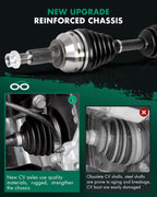 CV Axle Assembly for Hummer H3 H3T (2007–2010) 3.7L