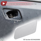 Front Left Washer Nozzle Cover Cap for Lexus LX570 (2016–2021) Silver Tone