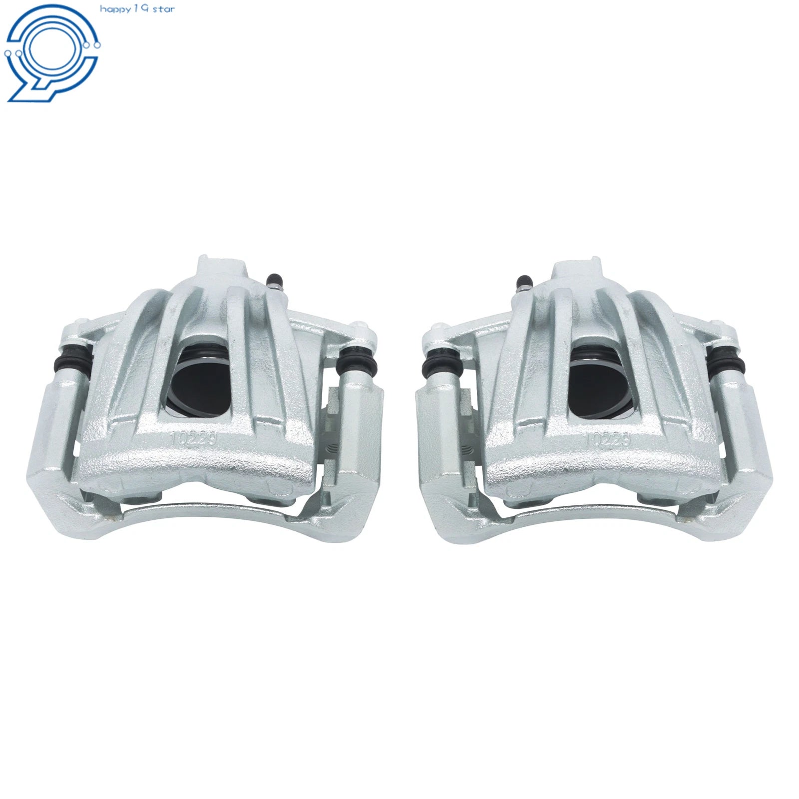 Set of 2 Front Brake Calipers for Jeep Liberty KJ (2002-2007)