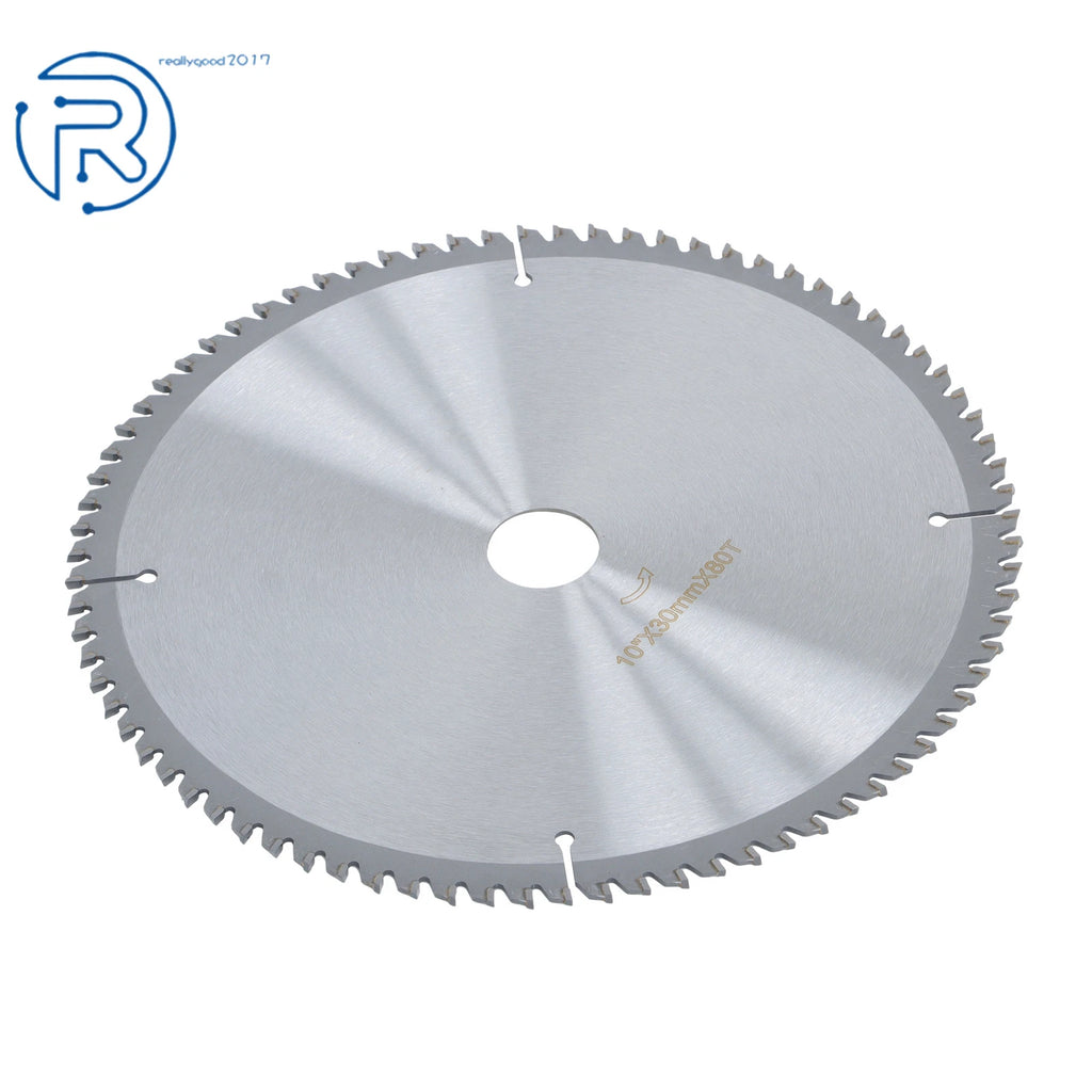 80 Tooth Carbide Saw Blade for Wood with Nails (10 Inch, 30mm Arbor)