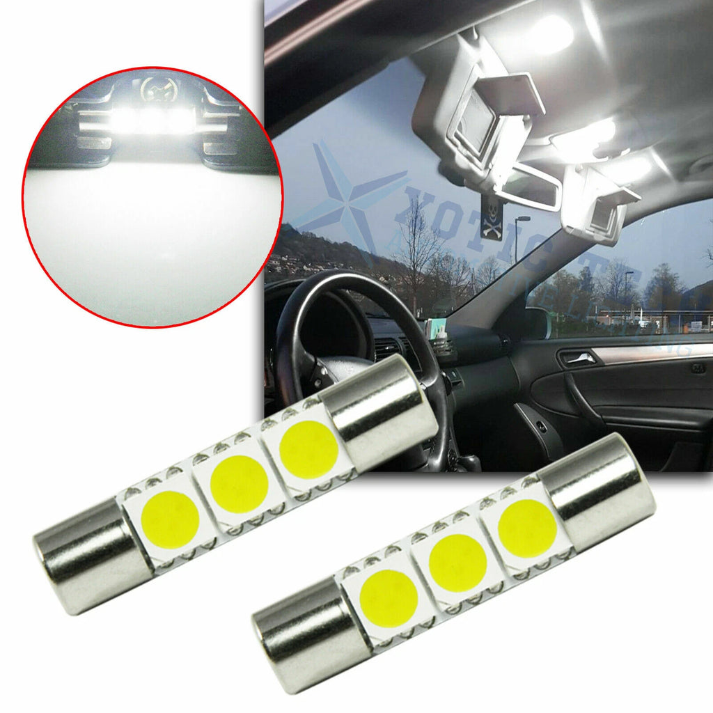 White LED Interior Lights Package for Chevy Silverado 1500 2500 (2007-2013)