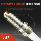 4x Ignition Coil & 4x Iridium/Platinum Spark Plug for Toyota Tacoma (2005â2023)