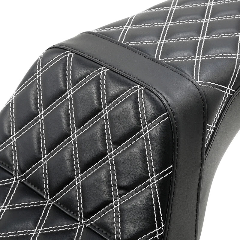 Driver Passenger Seat for Harley Dyna Wide Glide FXDWG Low Rider (2006–2017)