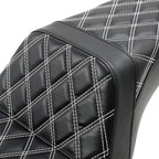 Driver Passenger Seat for Harley Dyna Wide Glide FXDWG Low Rider (2006–2017)