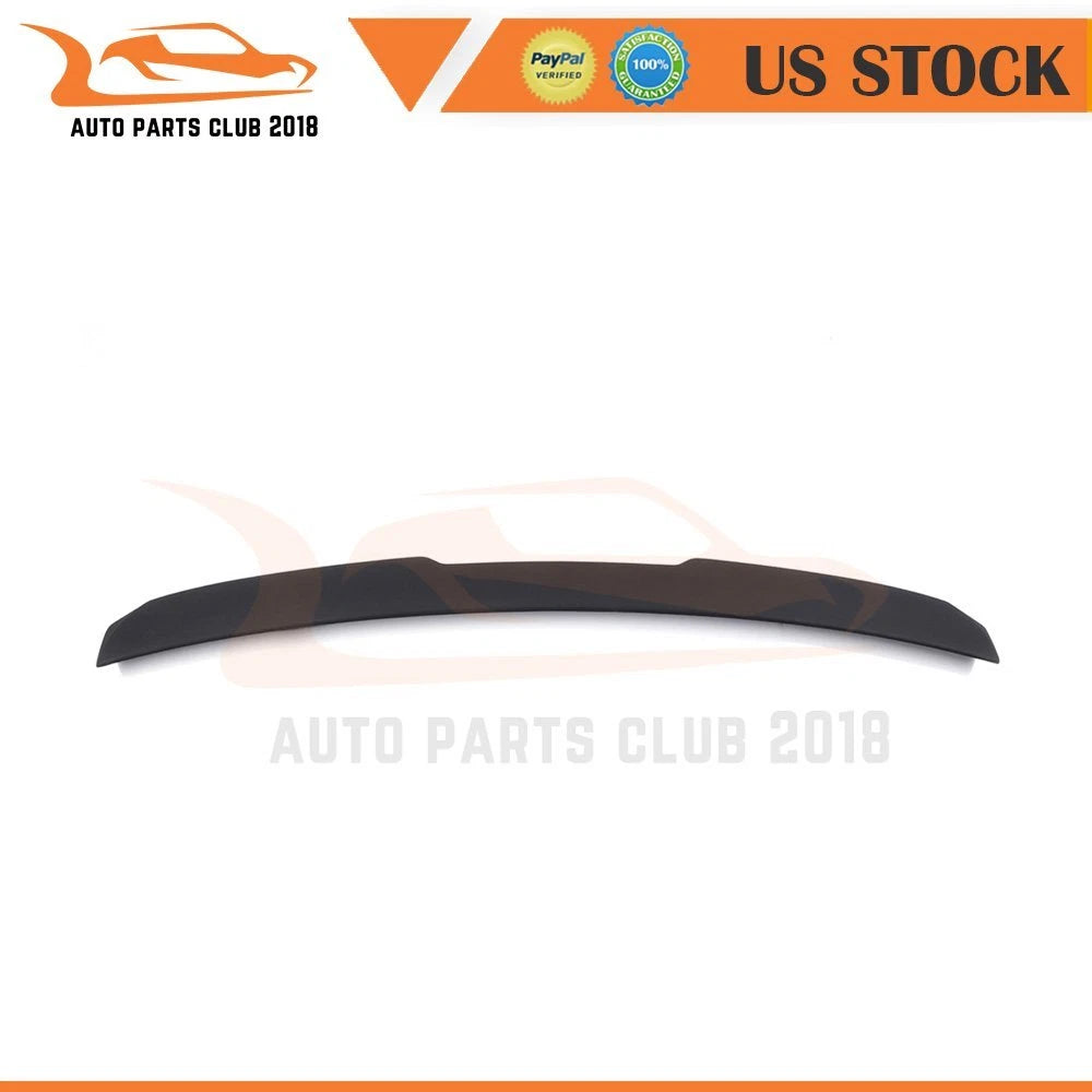 Matte Black Rear Window Roof Wing Spoiler for BMW 5-Series E60 (2004–2009)