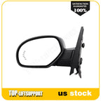 Left Side Arrow Puddle Lamp Mirror for Chevy GMC (2007–2013)
