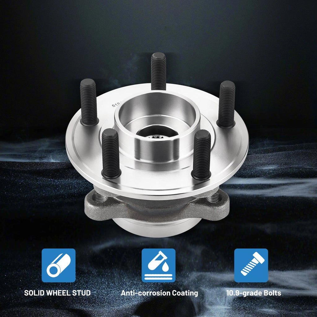 Front Wheel Bearing and Hub Assembly for Lincoln MKZ (2013-2016)