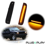 Smoked Amber LED Front Side Marker Light for Jeep Cherokee (1997–2001)