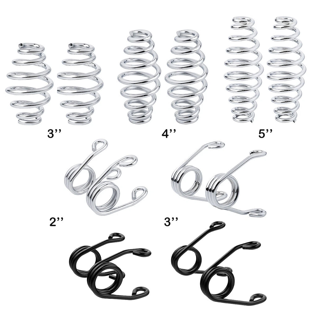 2" 3" 4" 5" Solo Driver Seat Springs for Harley Sportster XL 883 1200 (2004–2023)