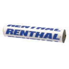 Renthal SX Pad 10 in. for Motorcycle (2010–2023) - White/Silver/Blue