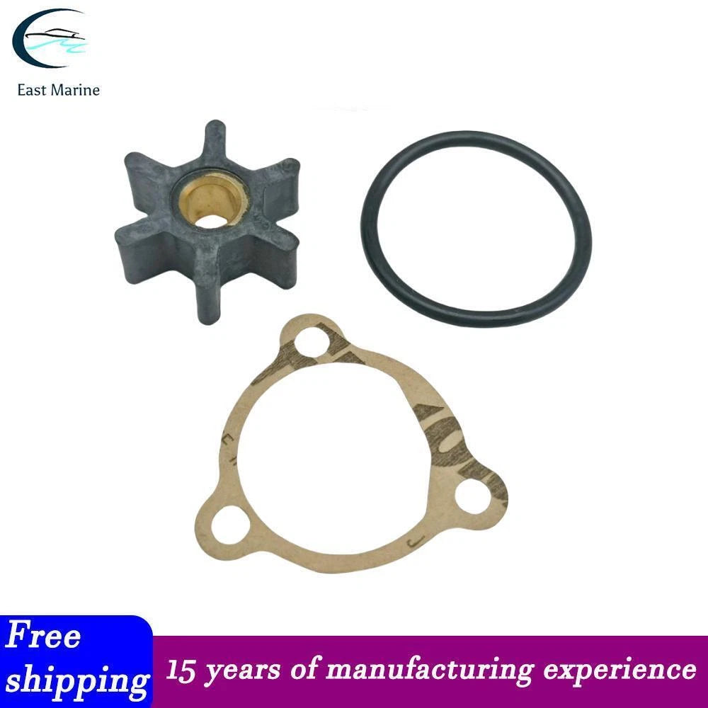 Impeller for Yanmar 1GM 1GM10 (128176-42071, 128170-42070, Jabsco 1411-0001)