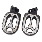 Dirt Bike Footpegs Footrests for Suzuki RMZ 250 450 (2010–2015) Gold Red