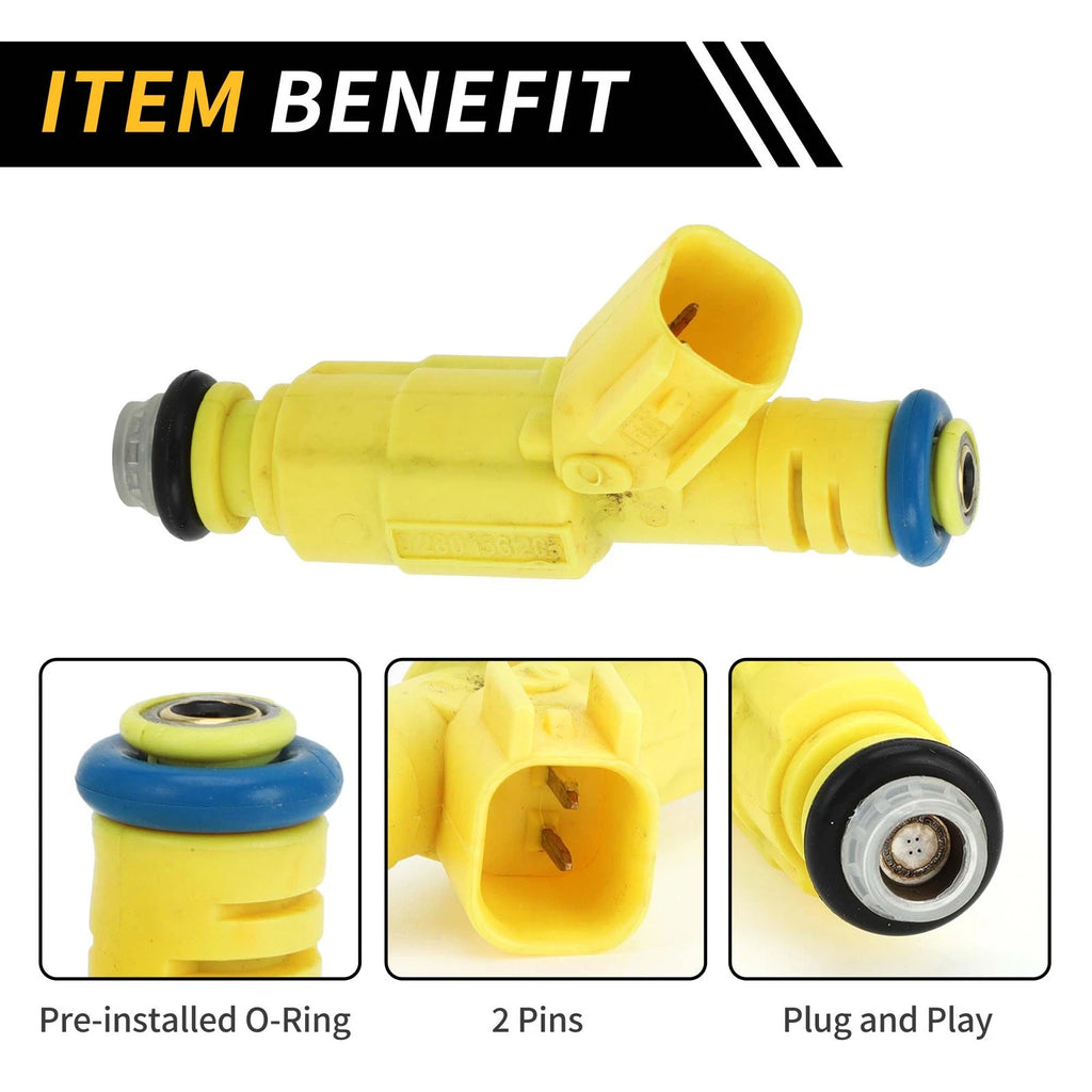 Fuel Injector for Ford Ranger (2004–2006) 4 Holes Yellow
