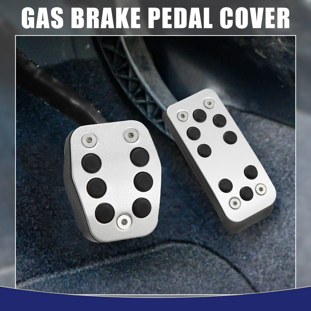 Set of 2 Accelerator Brake Pedal Covers for Ford Focus (2014–2018)
