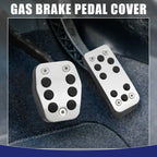 Set of 2 Accelerator Brake Pedal Covers for Ford Focus (2014–2018)
