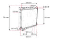 Radiator for Massey Ferguson 6235 6245 6255 6260