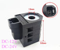 Solenoid Valve Coil for Hyundai R60 80 150 225-7-9 Excavator (Hole 13, Height 52)