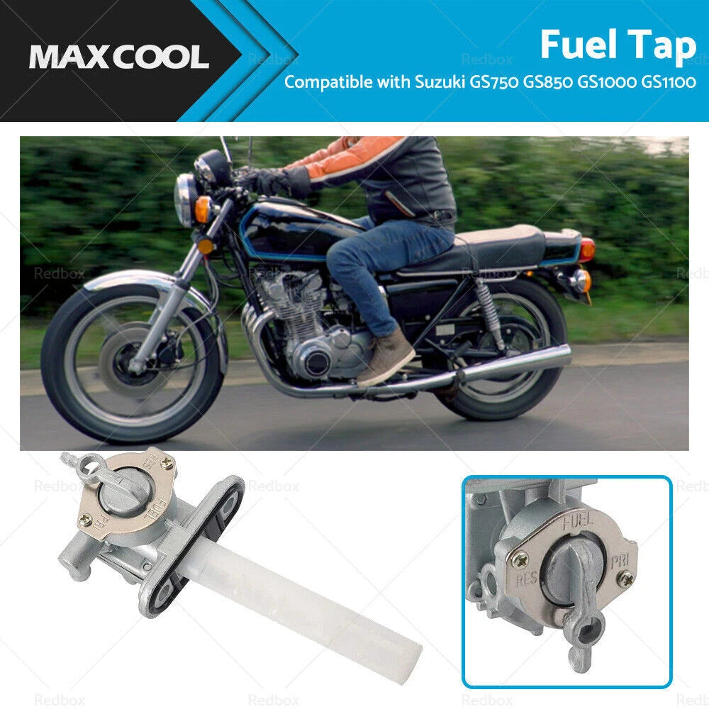 Fuel Tap Valve Petcock for Suzuki GS750 GS850 GS1000 GS1100 (1976–1983)