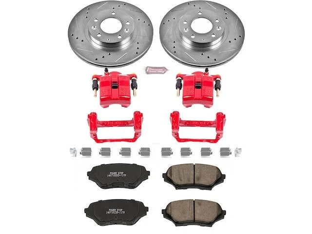 Front Brake Pad and Rotor Kit for Mazda MX5 Miata (2006–2015) VZ877HB