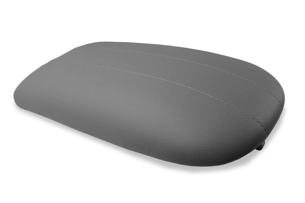 Console Lid Pull Over Cover Leather for Ford Expedition (1997–2002) Dark Gray