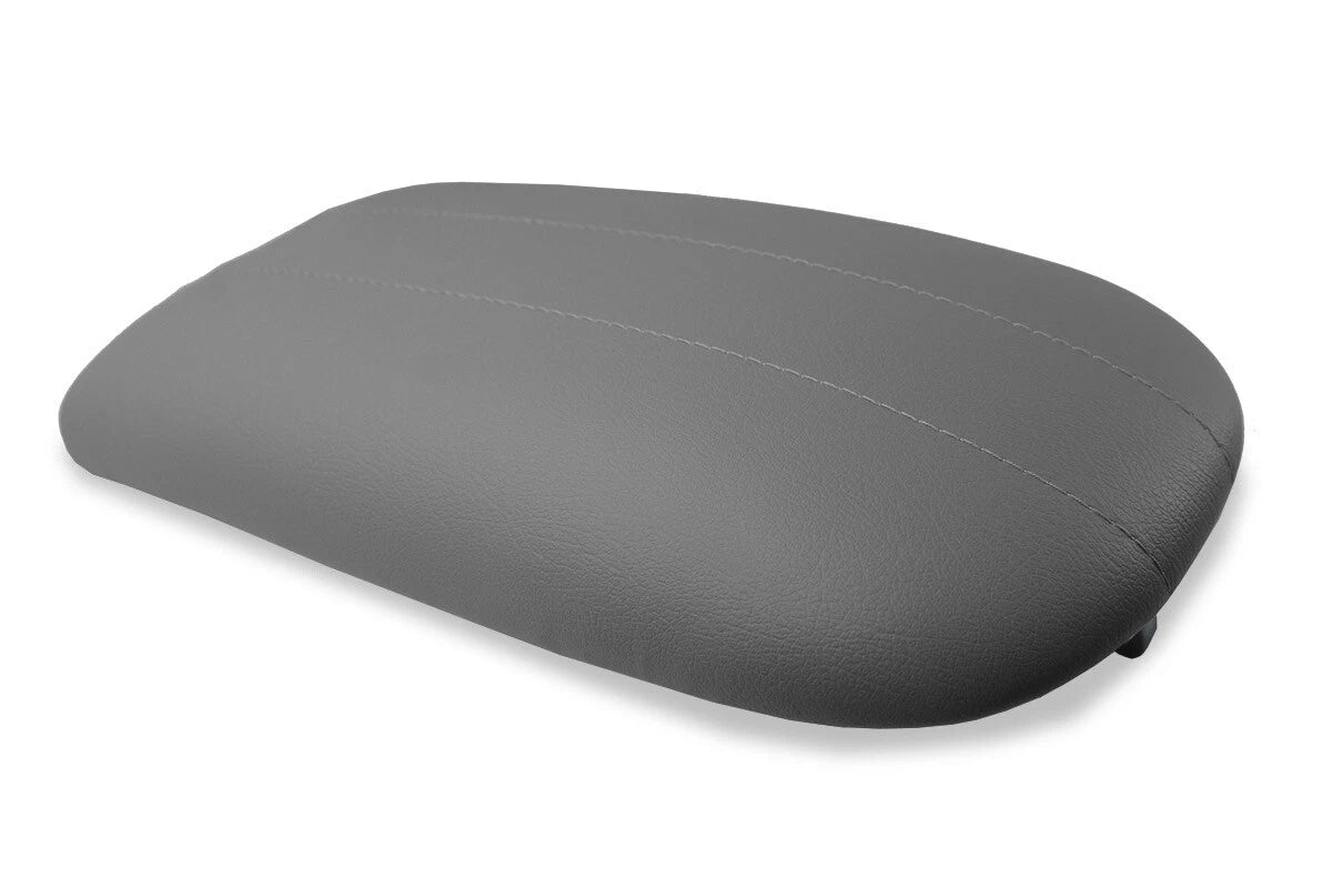 Console Lid Pull Over Cover Leather for Ford Expedition (1997–2002) Dark Gray
