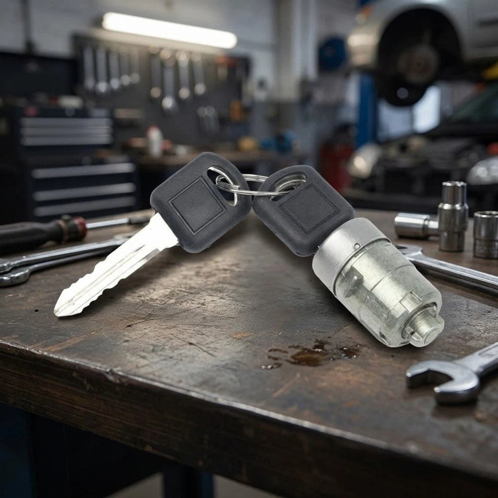 Lock Cylinder Set with Keys for Cadillac Chevrolet GMC