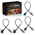 Set of 4 Oxygen O2 Sensors for GMC Savana 2500, Chevrolet Express 3500 (2003–2007)