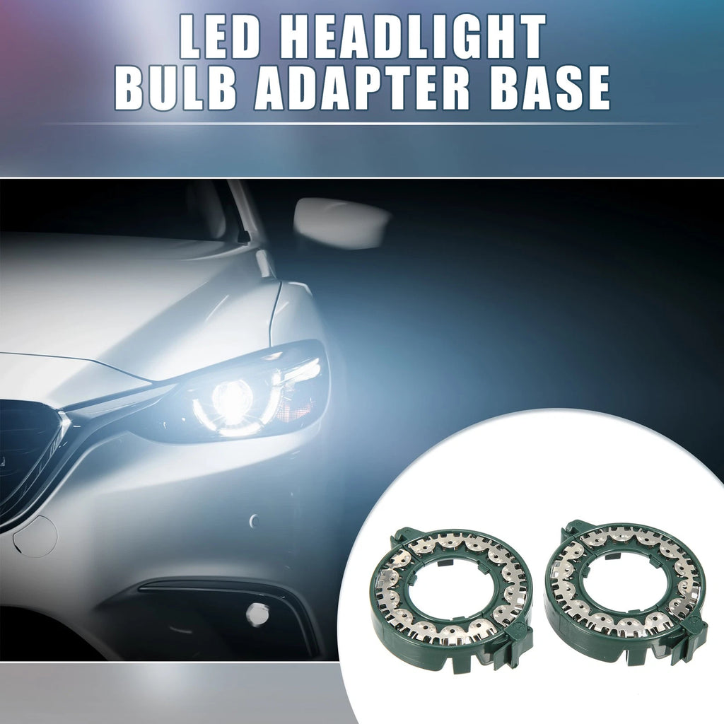 LED Headlight Bulb Holder Adapter D1S D3S D2H for Audi BMW (Pack of 2)
