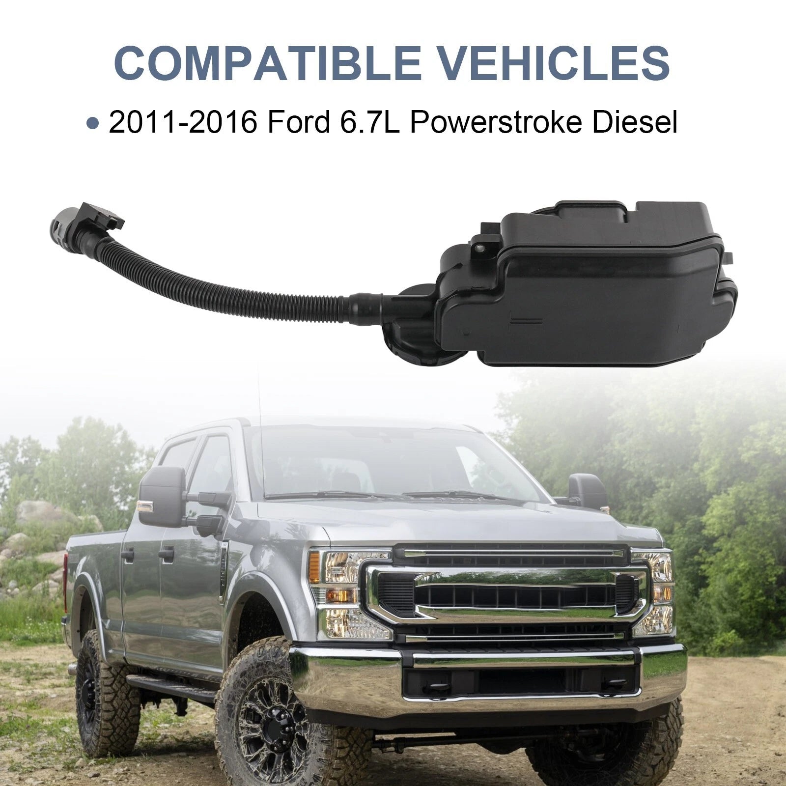 PCV CCV Oil Separator for Ford Powerstroke 6.7L (2011-2016)