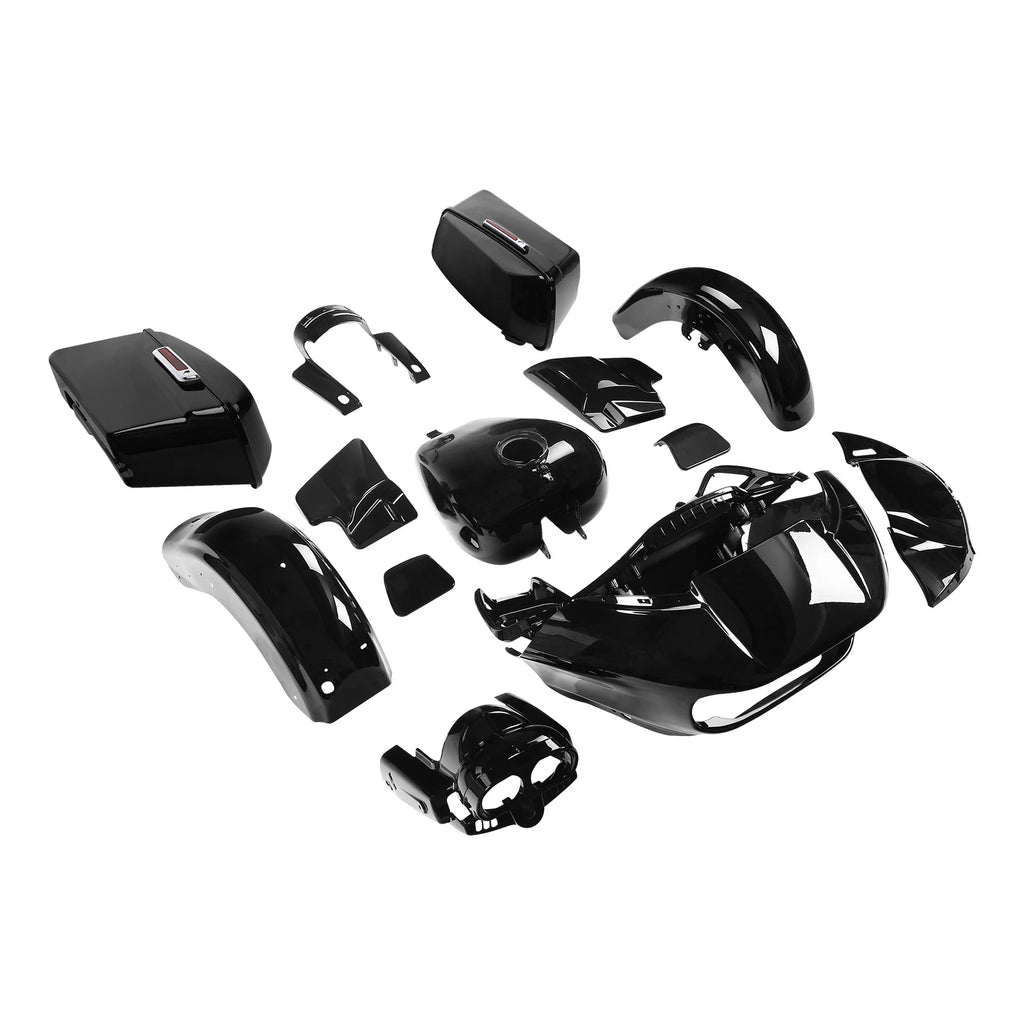 Fairings Body Kit for Harley CVO Road Glide (2015–2024) Vivid Black