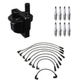 Set of 8 Denso Ignition Coil Wires & NGK Iridium Spark Plugs for C1500 Suburban (1992–1999)