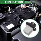HVAC Blower Motor Resistor for Chevrolet Epica (2005) NO. 9030377
