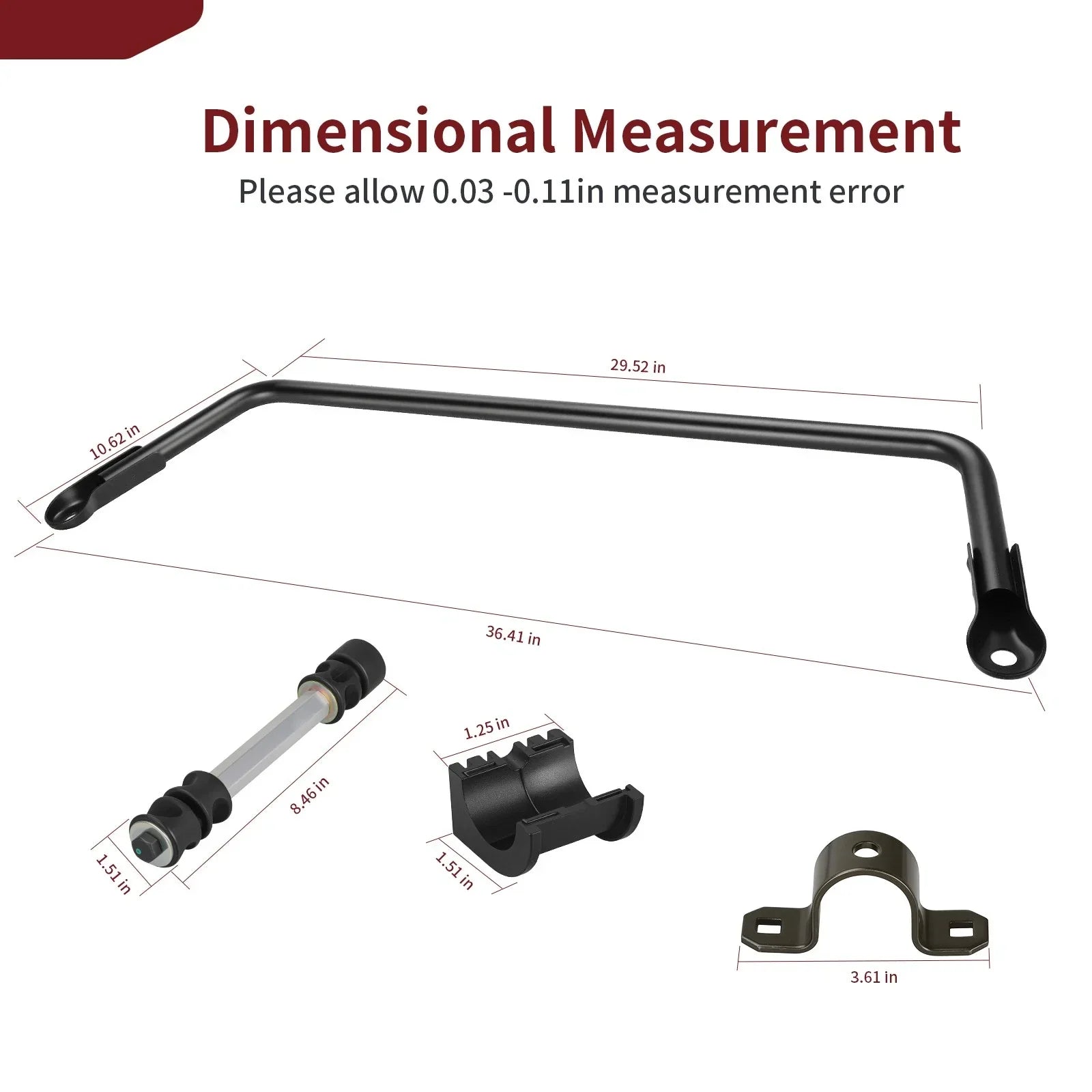 Rear Suspension Sway Bar for Polaris Ranger 500 / XP 700 (2005–2009)