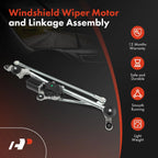 Front Wiper Motor & Linkage Assembly for Nissan NV200 (2013-2017)