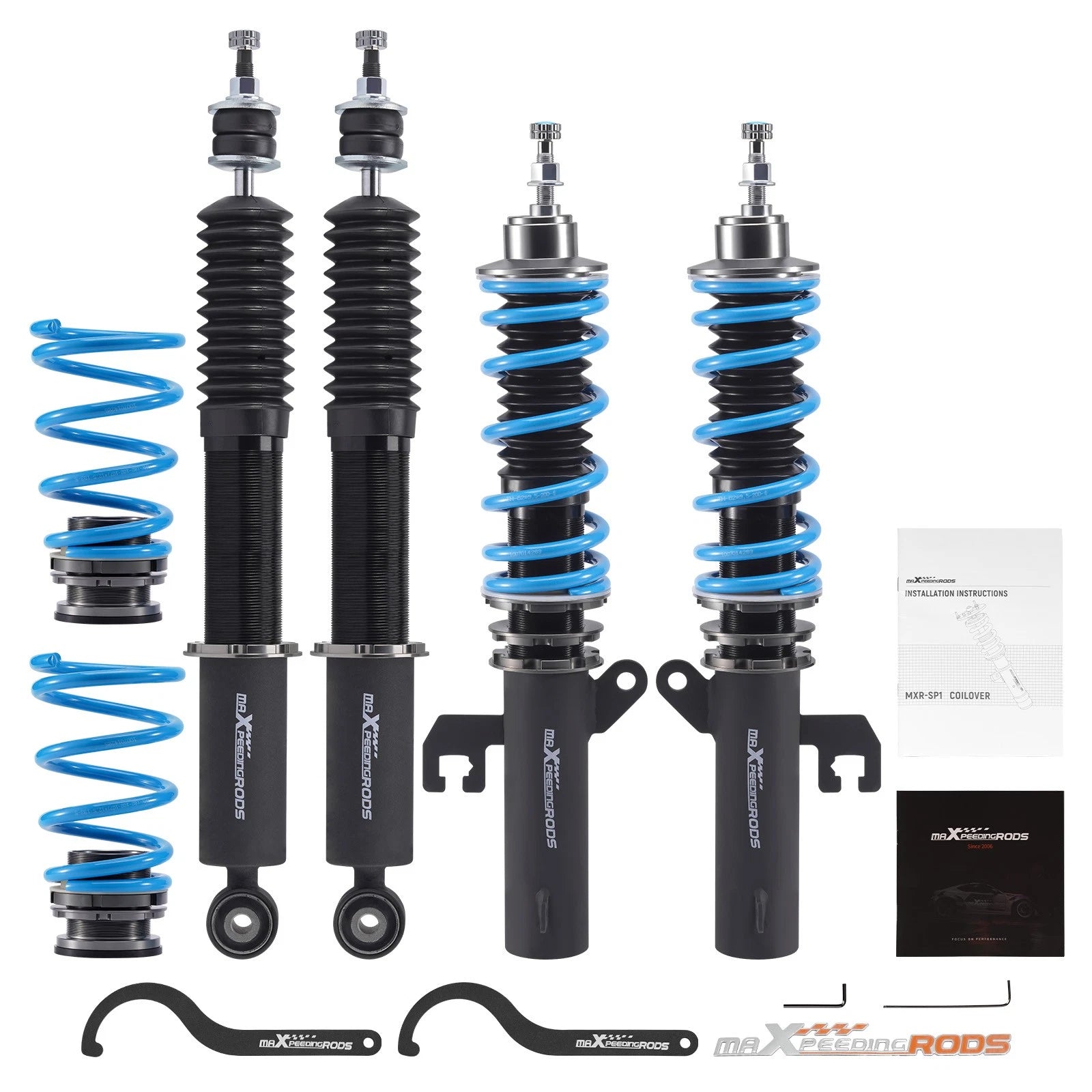 MaXpeedingrods Racing Coilovers Lowering Coils For Nissan Versa & Note 13-19