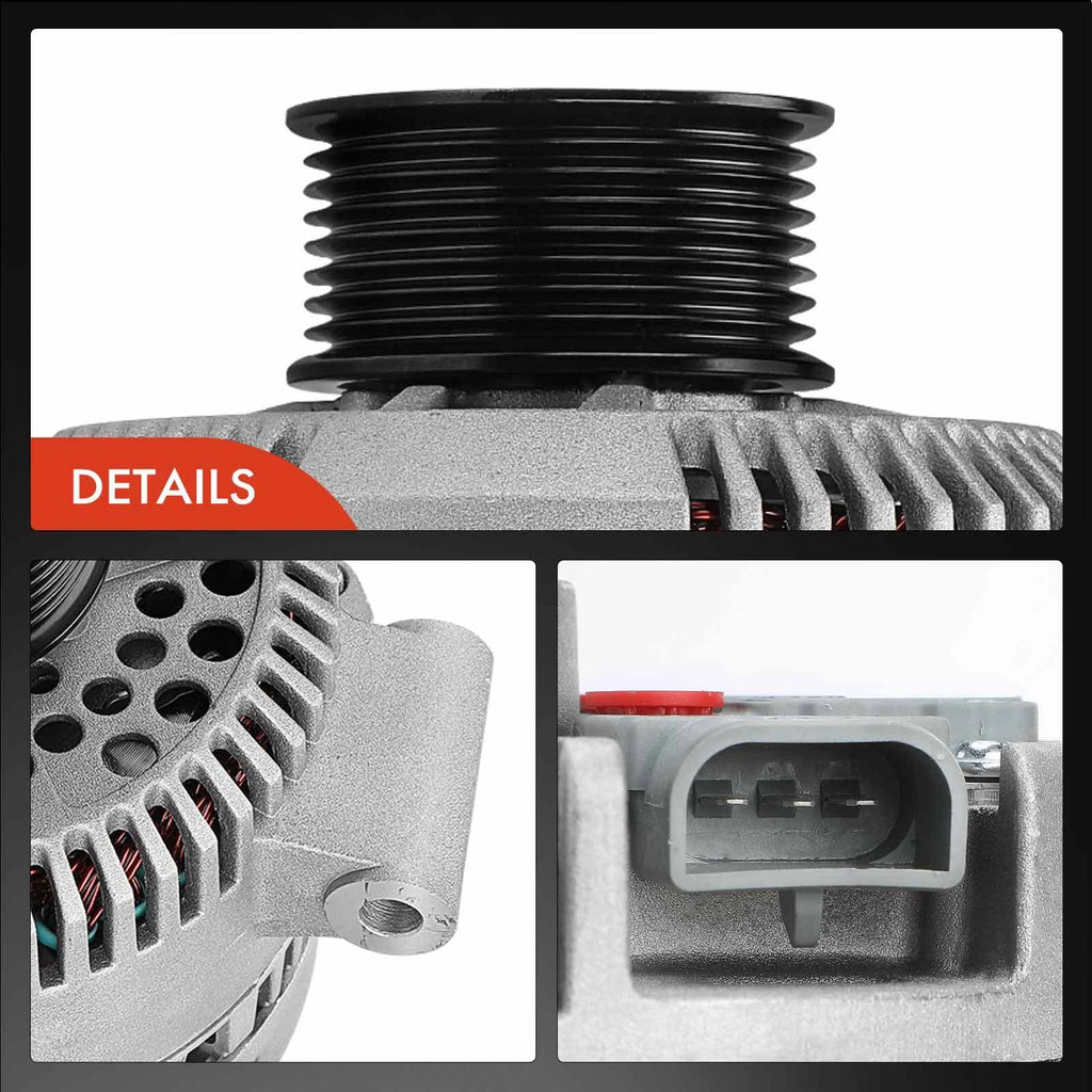 Alternator for Ford F-250, F-350, E-450, E-550 Super Duty (1995–2003)