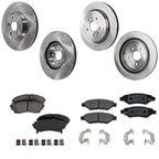 Brake Disc Rotors and Pads Kit for Cadillac CTS (2010–2014)