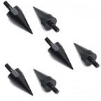 6PC Black Universal Motorcycle Spike Bolts for Windscreen Fairings