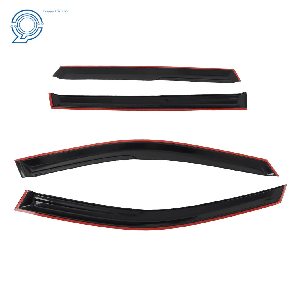 Set of 4 Window Visors Weather Shields for Toyota RAV4 (2019–2022)