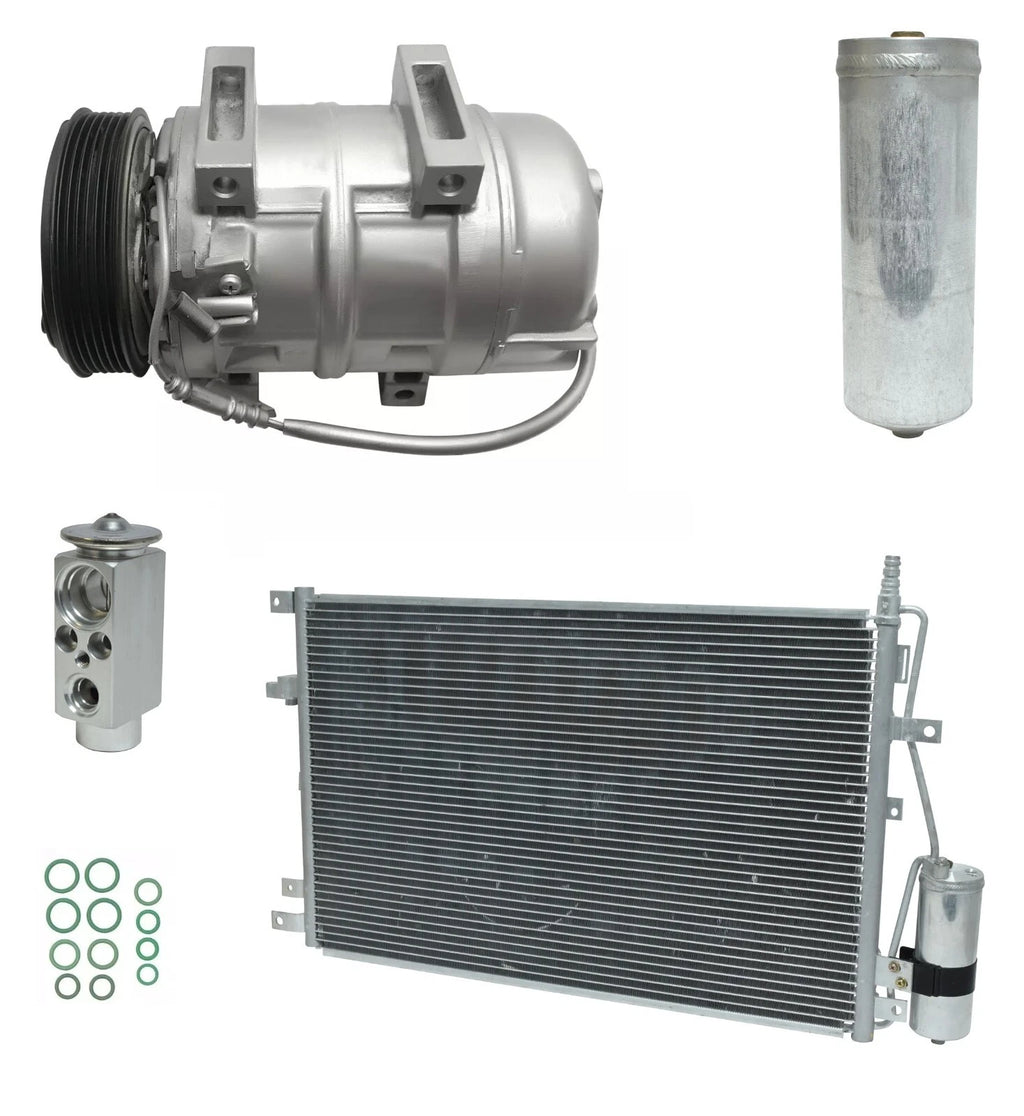 A C Compressor Kit Replacement with Condenser for Volvo XC90 (2004–2007)