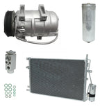 A C Compressor Kit Replacement with Condenser for Volvo XC90 (2004–2007)