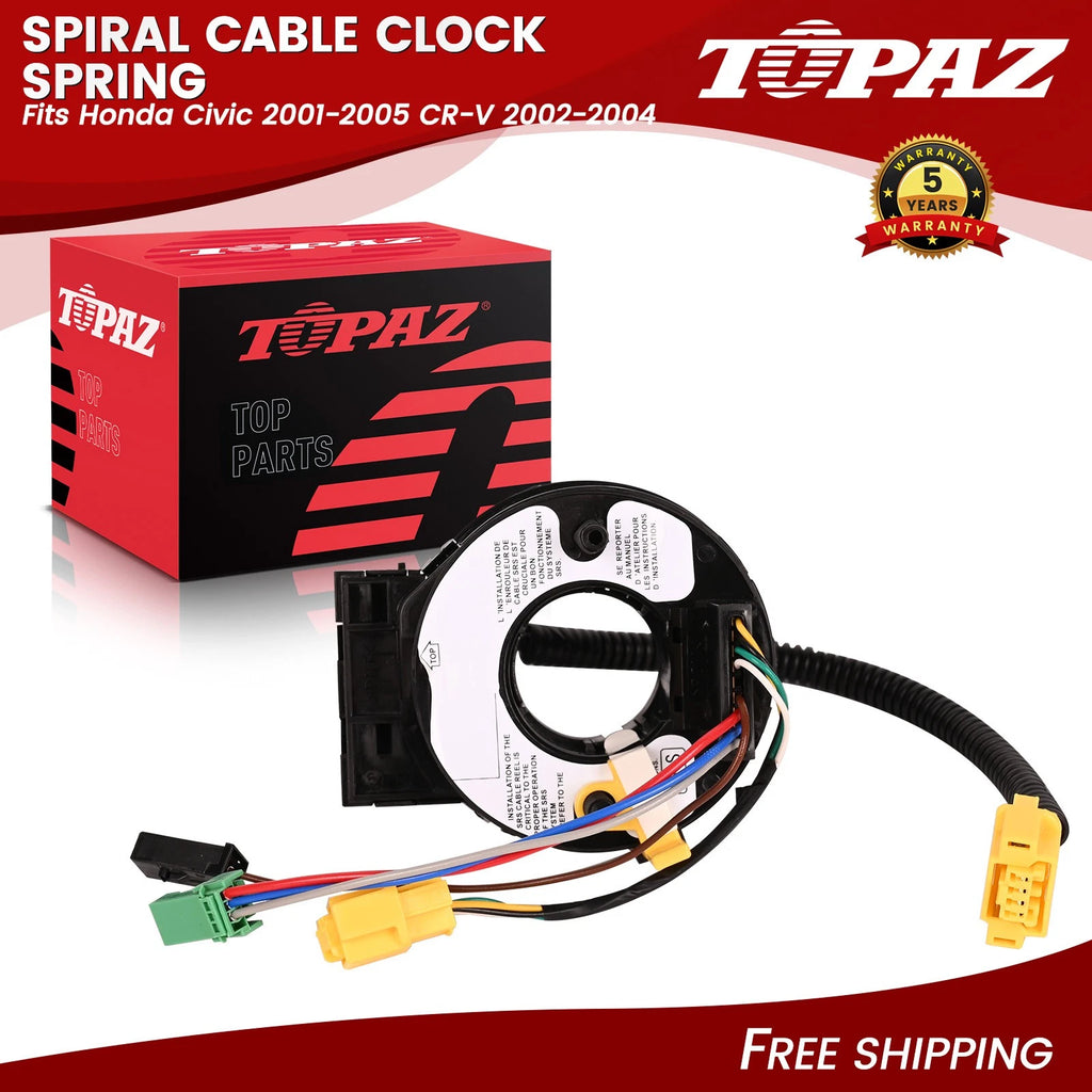 Spiral Cable Clock Spring for Honda Civic CR-V (2001–2005)