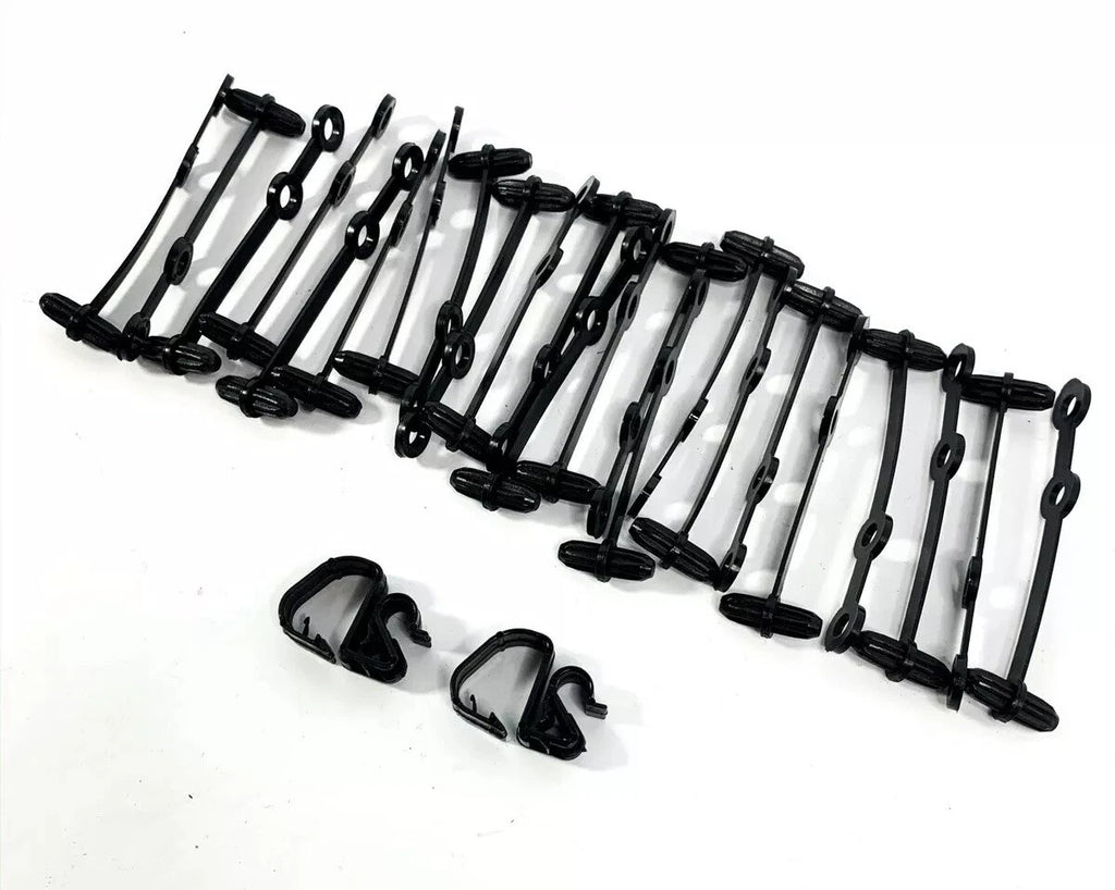 Engine Compartment Wire Loom and Hose Clip Kit for 1965–1966 Ford Mustang