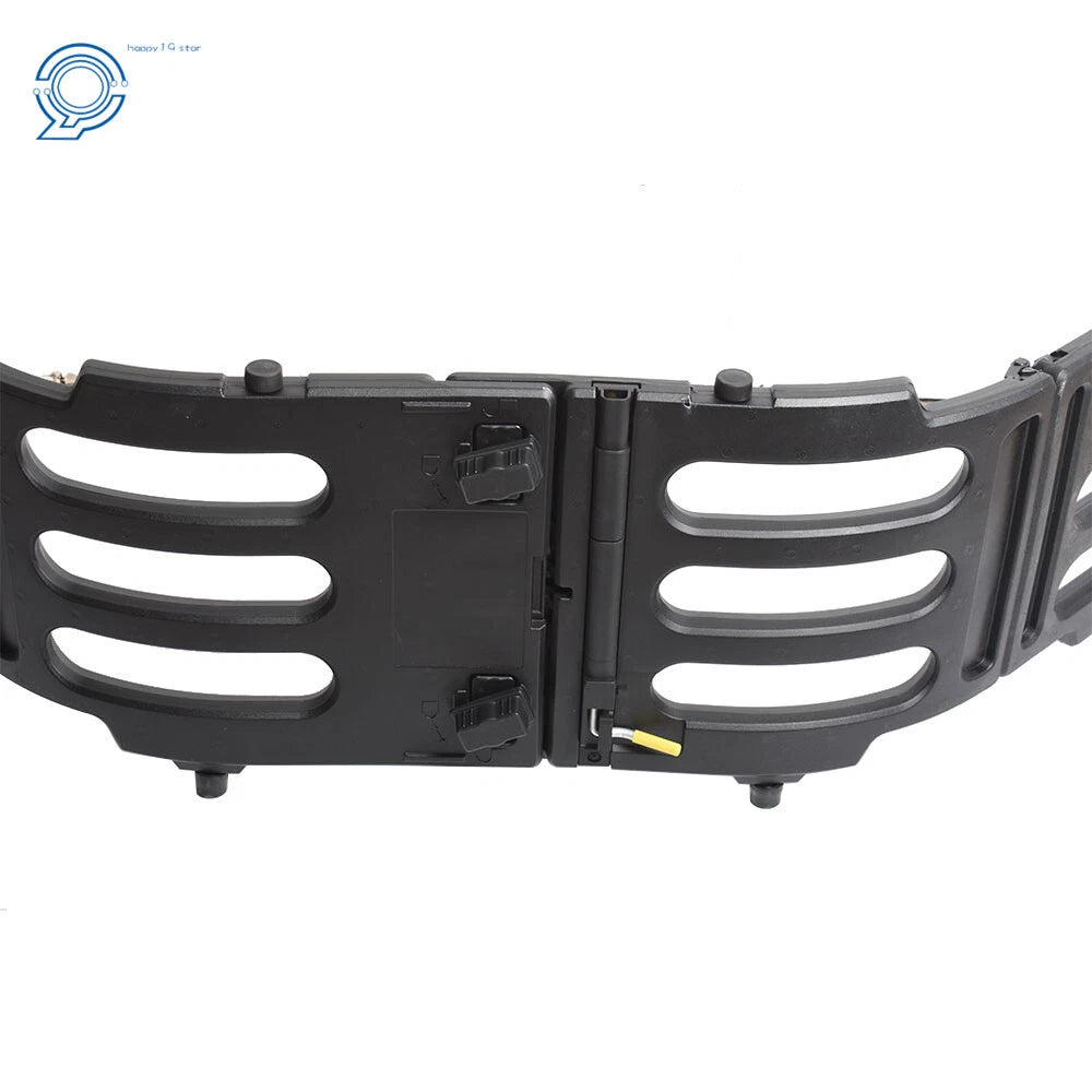 Rear Truck Bed Extender Kit for Ford F-150 (2015–2020) Plastic Black