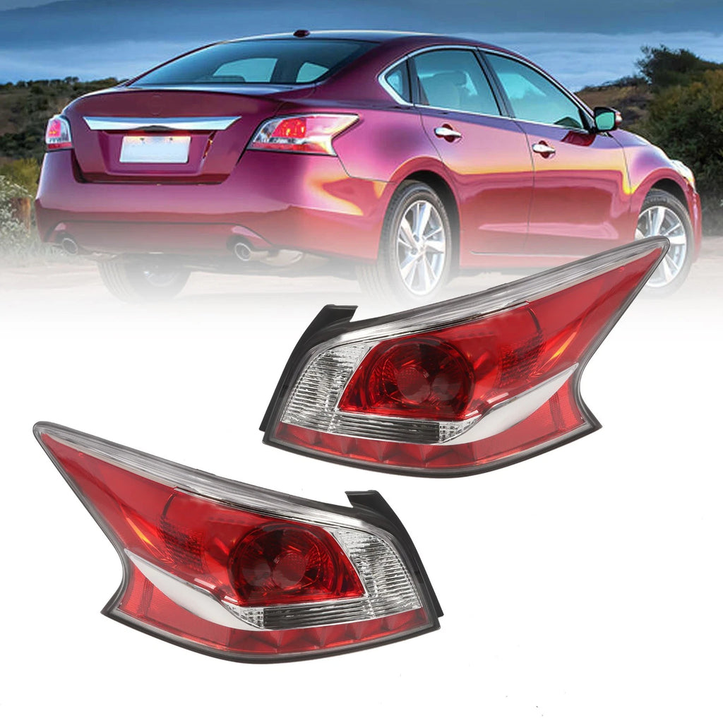 Halogen Tail Lights Left & Right Pair for Nissan Altima Sedan (2013–2015)