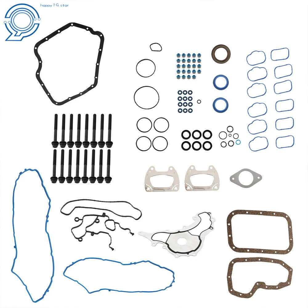 Full Head Cover Gasket Set for Chrysler Dodge Jeep Ram 3.6L (2011-2016)