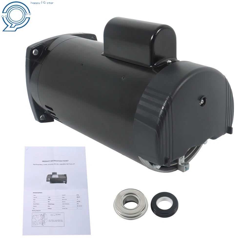 2HP Single Speed Pool Pump Motor Y56Y Frame B843 B2843