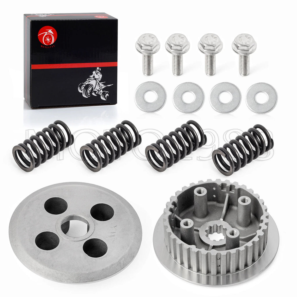 Clutch Center Inner Hub & Pressure Plate for Kawasaki KX80 KX85 KX100 (1998–2021)